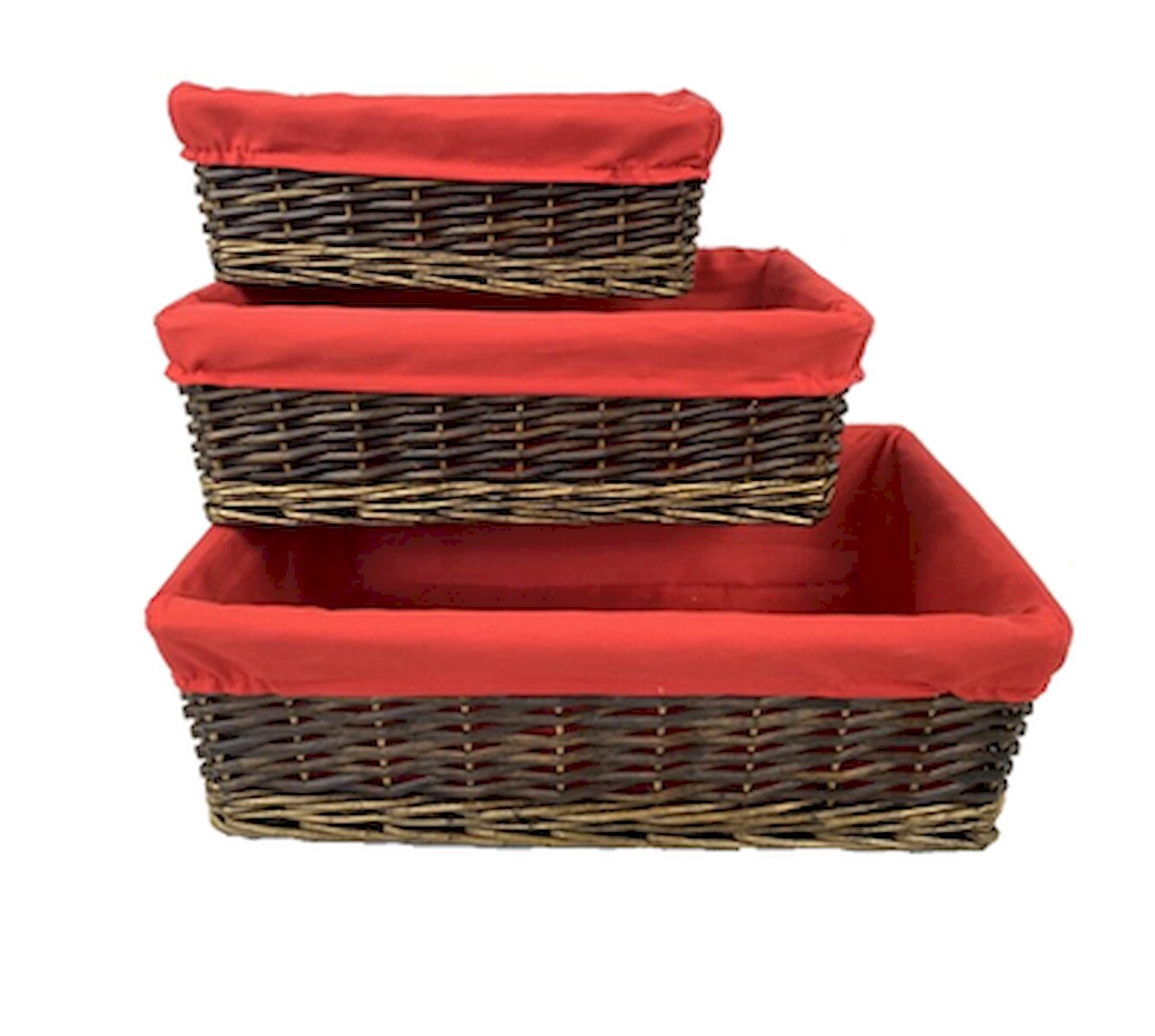 Rosalind Wheeler 3 Piece Basket Set Wayfair